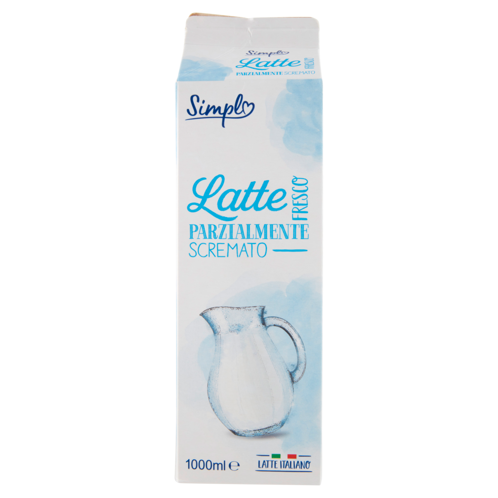 Simpl Latte Parziamente Scremato Fresco 1000 ml