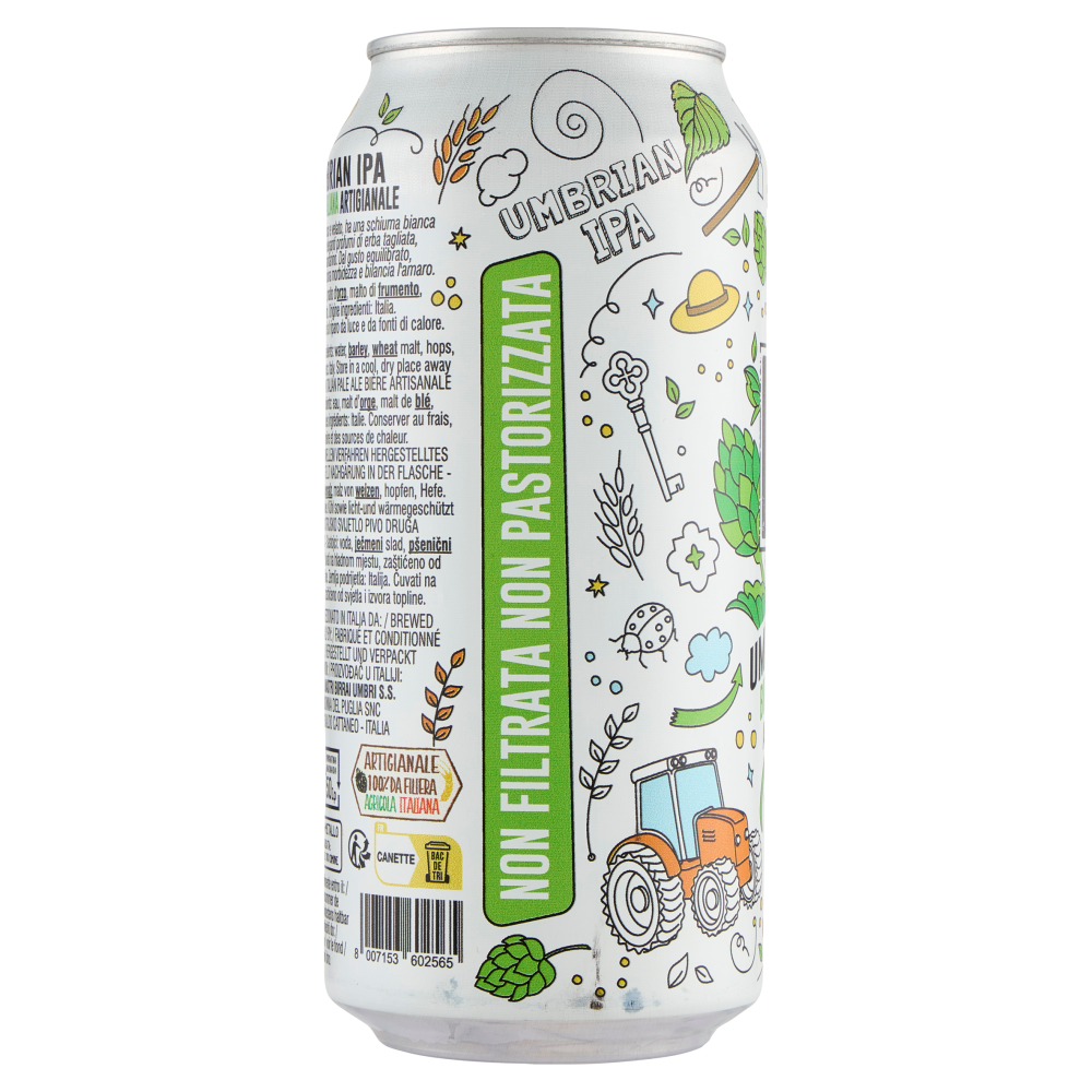 Mastri Birrai Umbri Umbrian IPA Birra Italiana Artigianale 440 ml