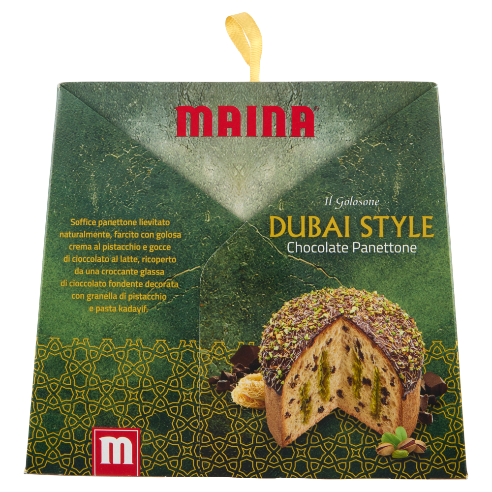Maina il Golosone Dubai Style Chocolate Panettone 750 g