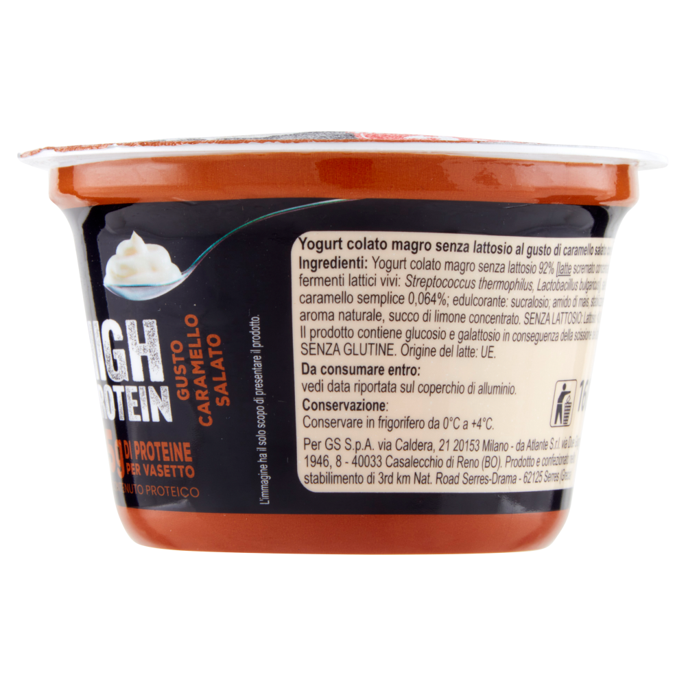 Carrefour Sensation High Protein Gusto Caramello Salato 160 g