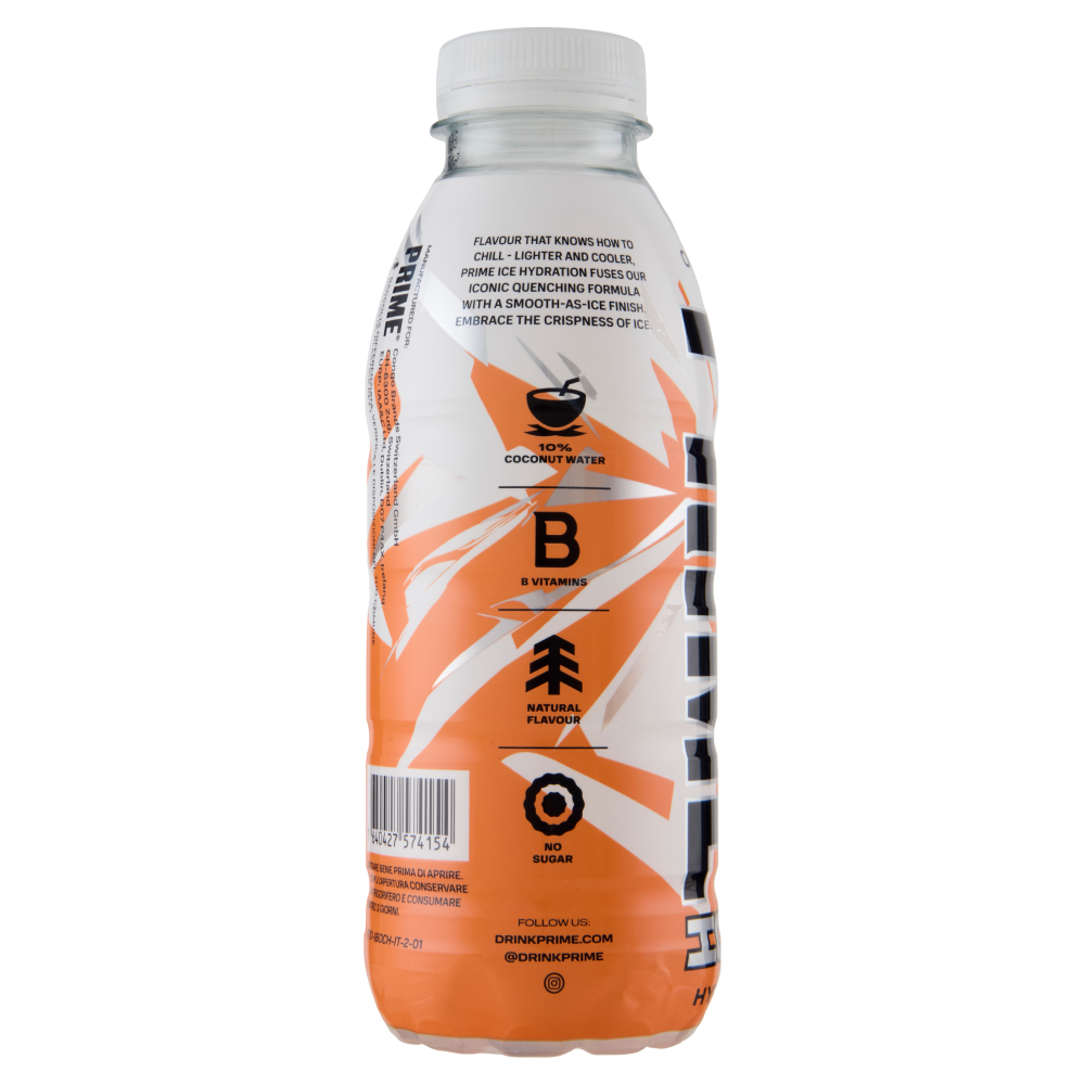 Prime Ice Hydration Orange Flavour 500 ml