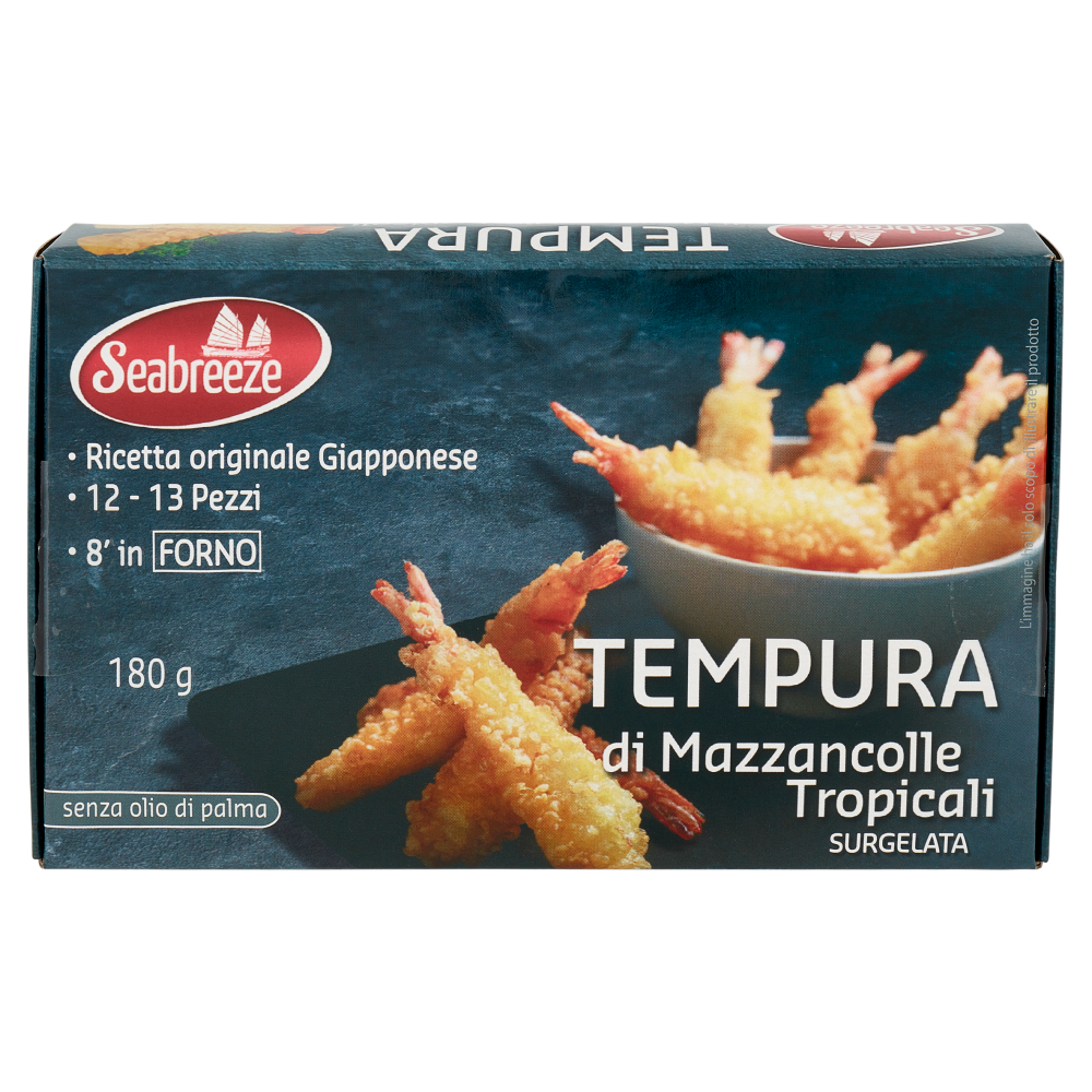 Seabreeze Tempura di Mazzancolle Tropicali Surgelata 180 g