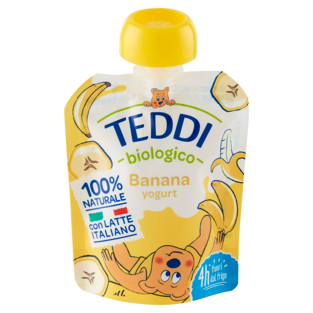 Teddi biologico Banana yogurt 85 g