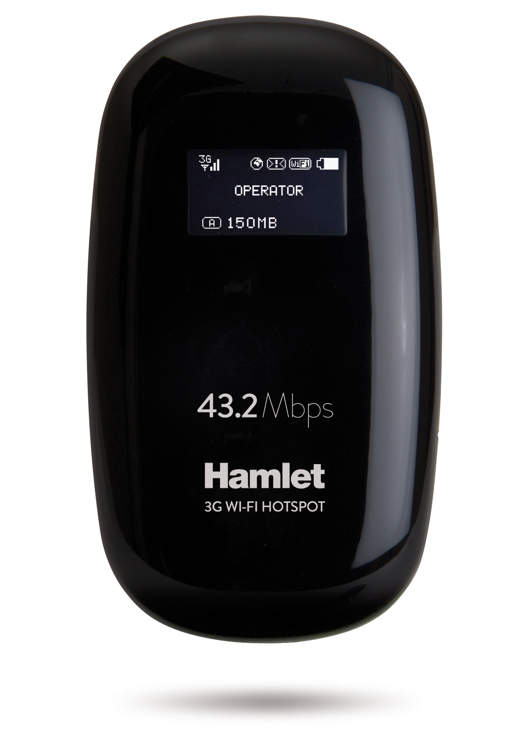 Hamlet Router Wi-Fi 3G condivisione rete fino a 10 dispositivi con slot Micro SD fino a 32 GB