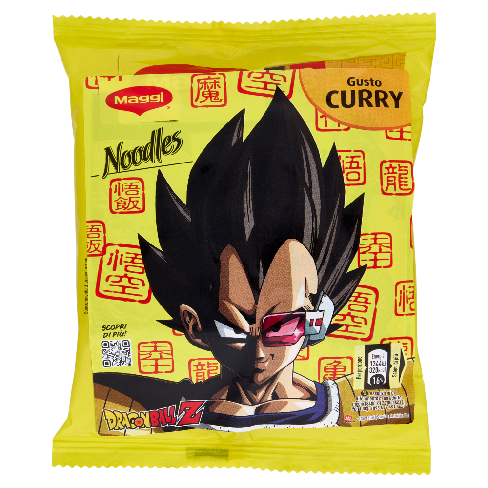 MAGGI Fusian Noodles Curry 1 porzione Sacchetto 71g