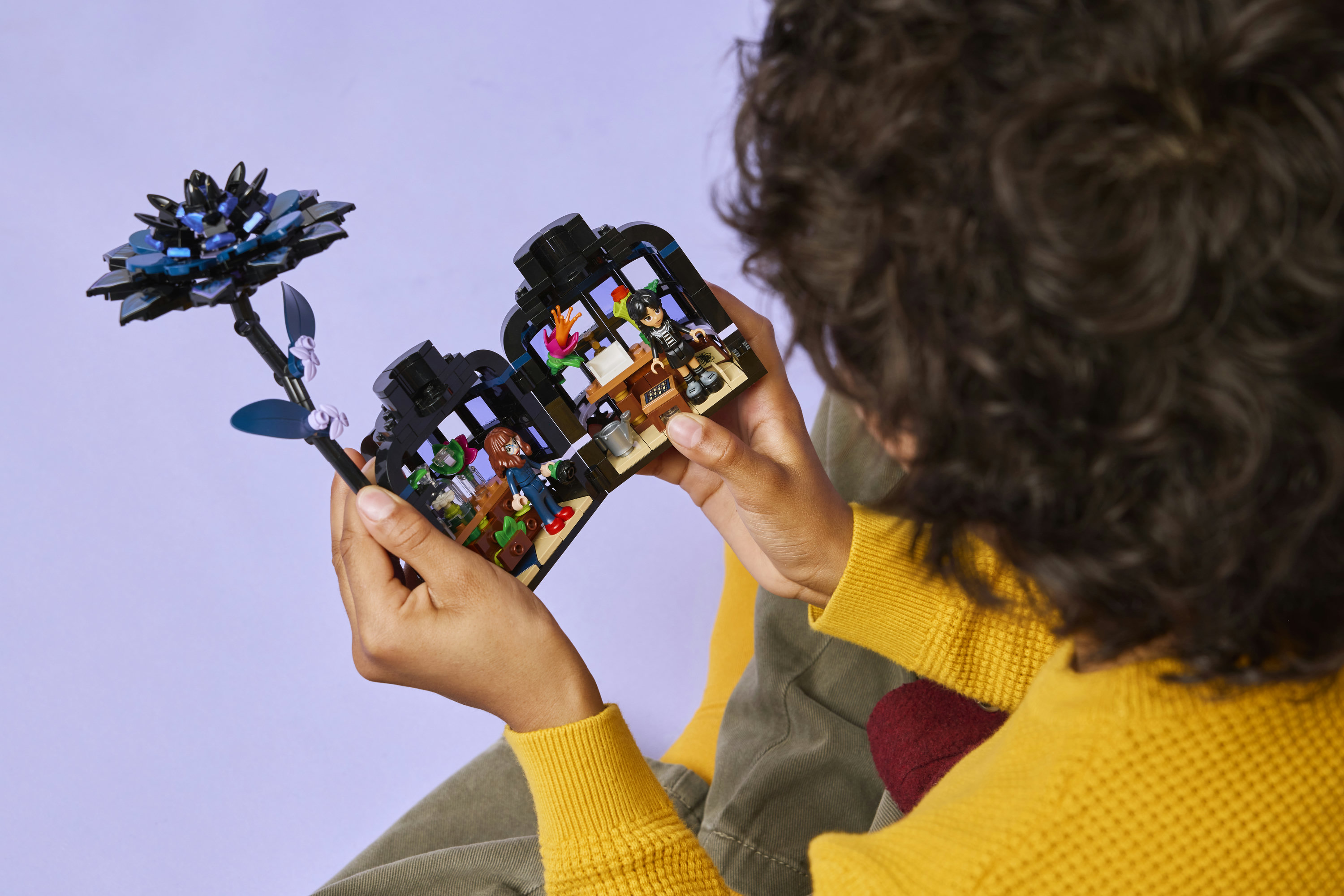 LEGO Fiore di dalia nero