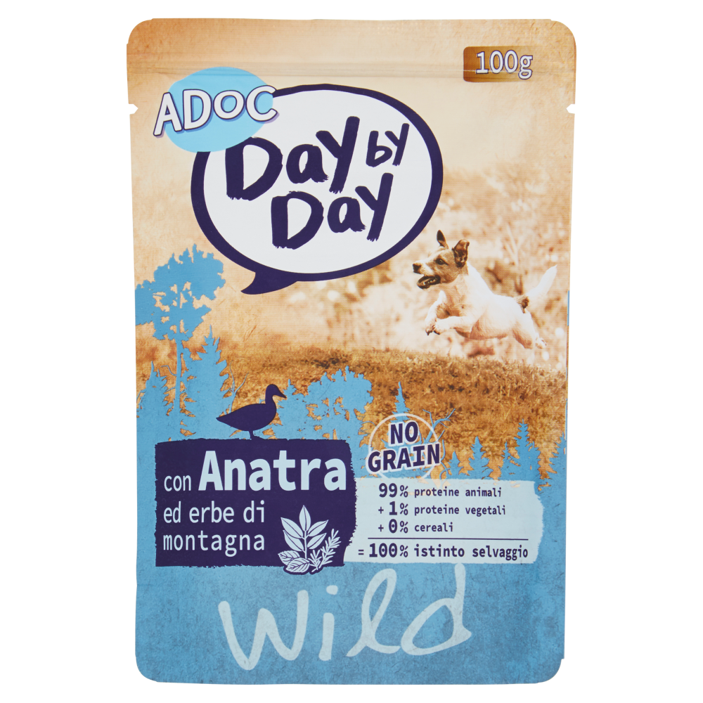 ADoC Day by Day Wild con Anatra ed erbe di montagna 100 g