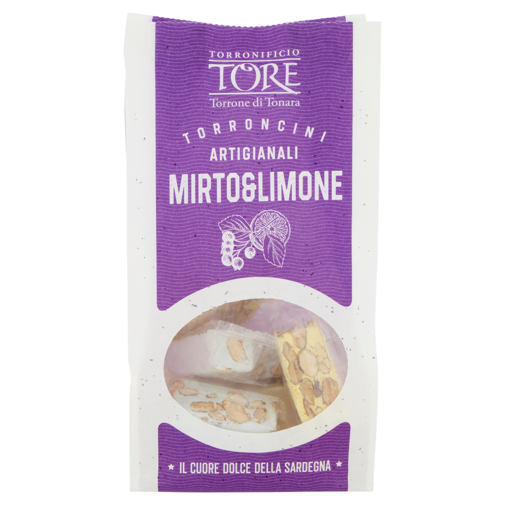 Torronificio Tore Torroncini Artigianali Mirto&Limone 150 g