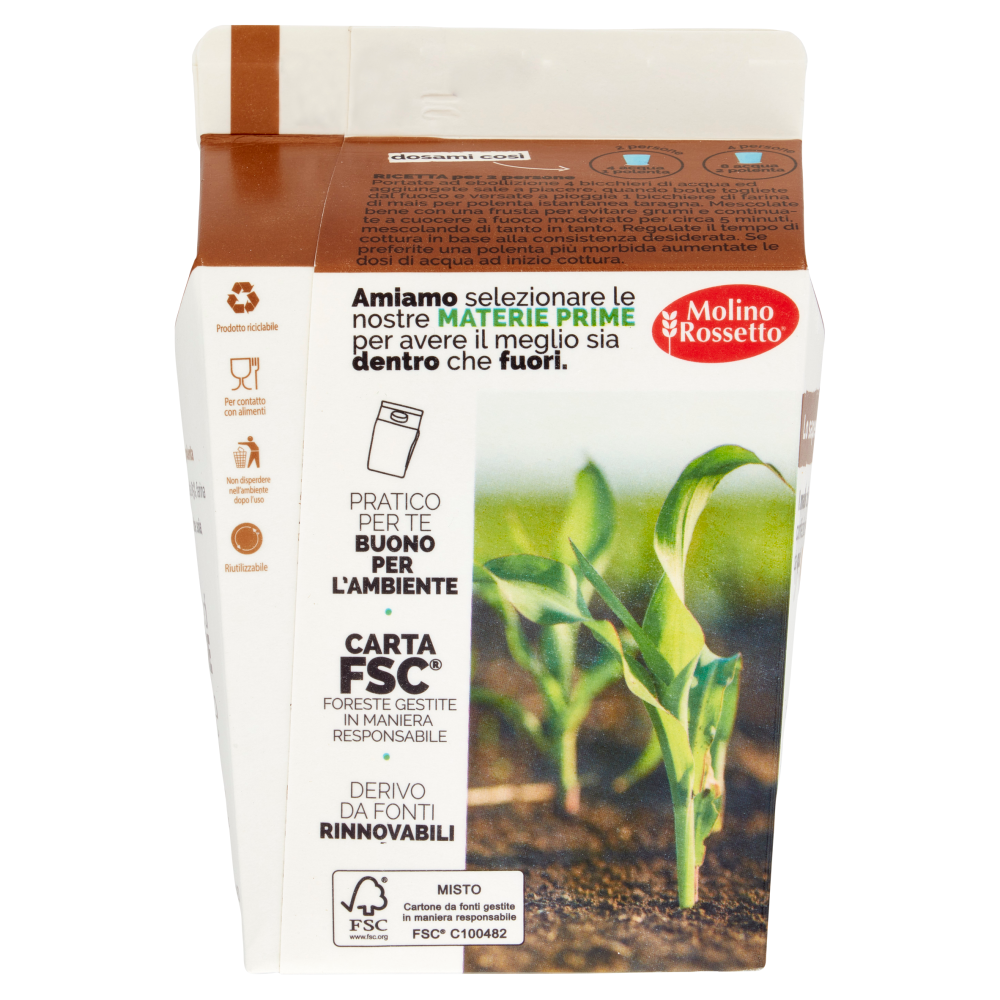 Molino Rossetto Polenta Taragna istantanea 375 g