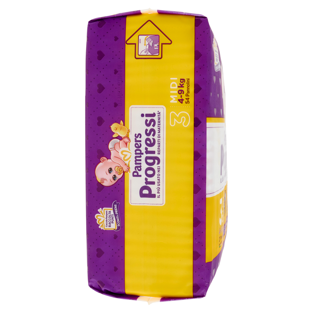 Pampers Progressi Midi 27 + 27 pz