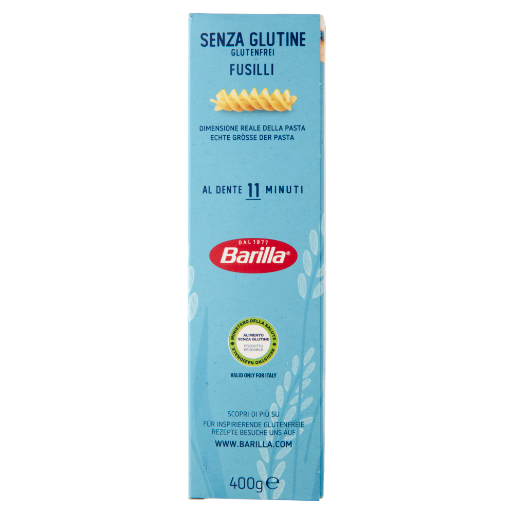 Barilla Pasta Fusilli Senza Glutine 400 g