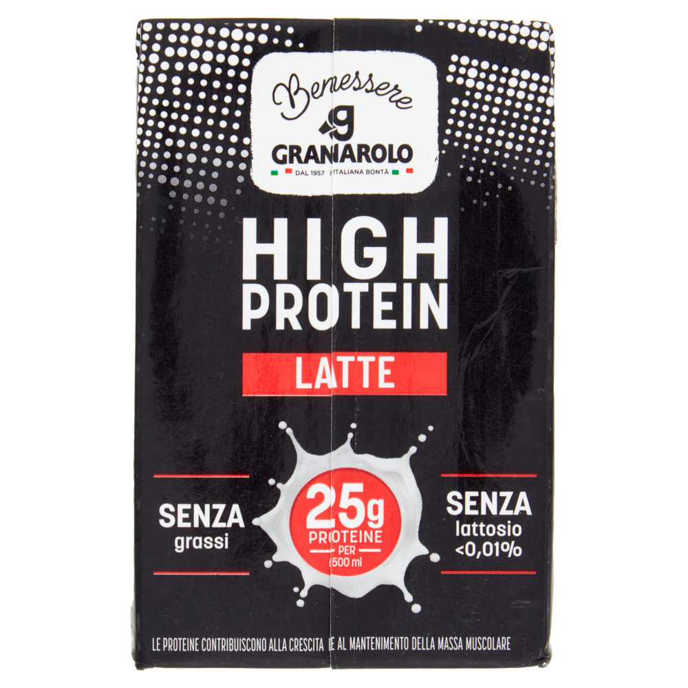 Granarolo Benessere High Protein Latte Senza grassi Senza lattosio 500 ml