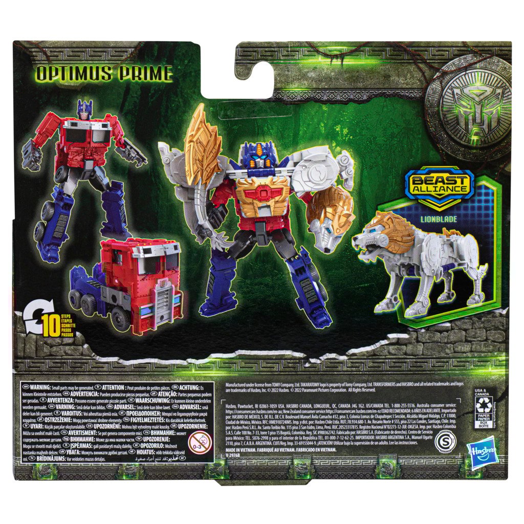 Transformers Optimus Prime & Lionblade