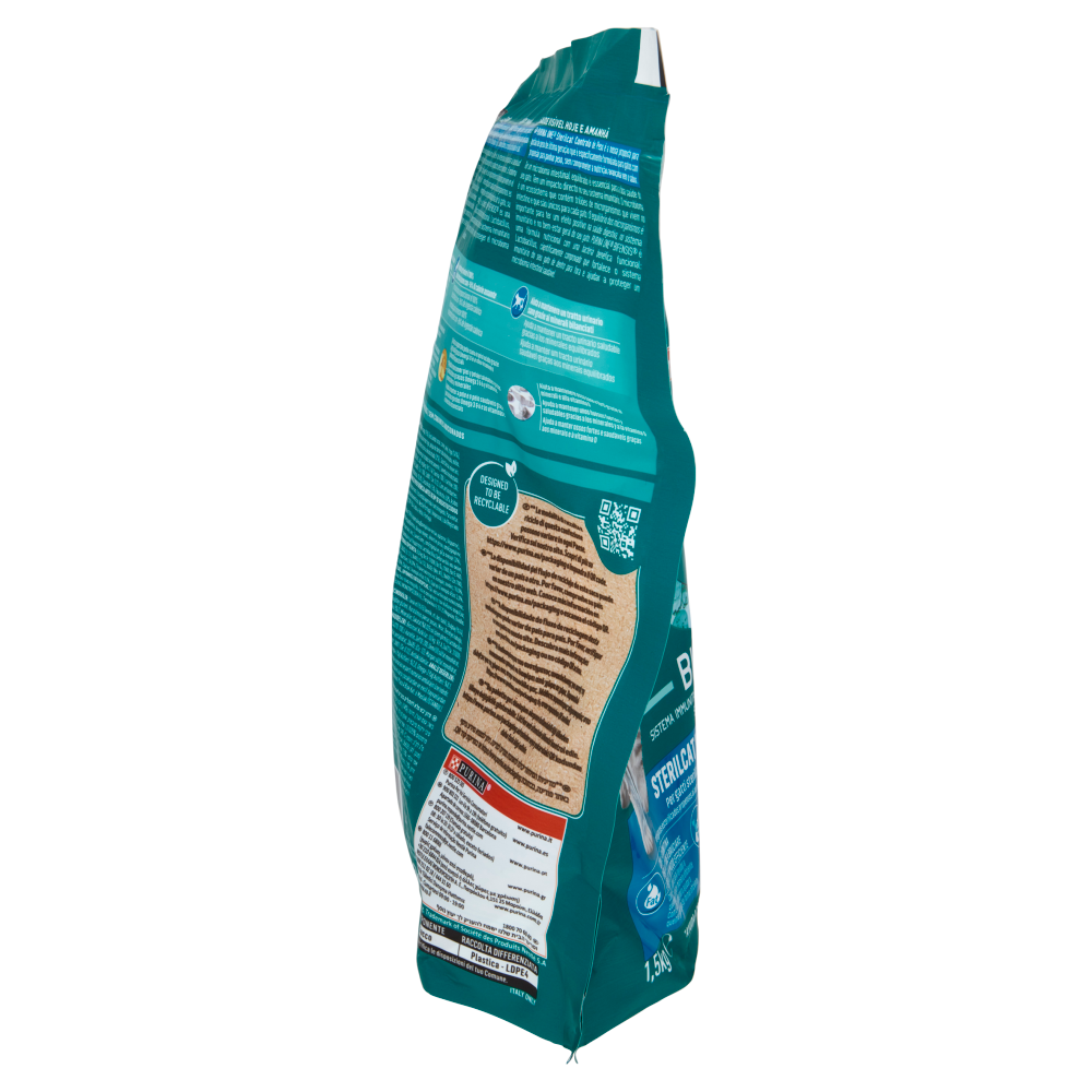 PURINA ONE Bifensis Sterilcat Controllo del Peso Pollo e Cereali Integrali 1,5 kg