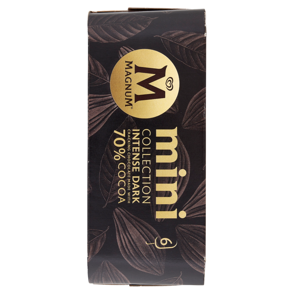 Magnum mini Collection Intense Dark 6 Gelati 264 g