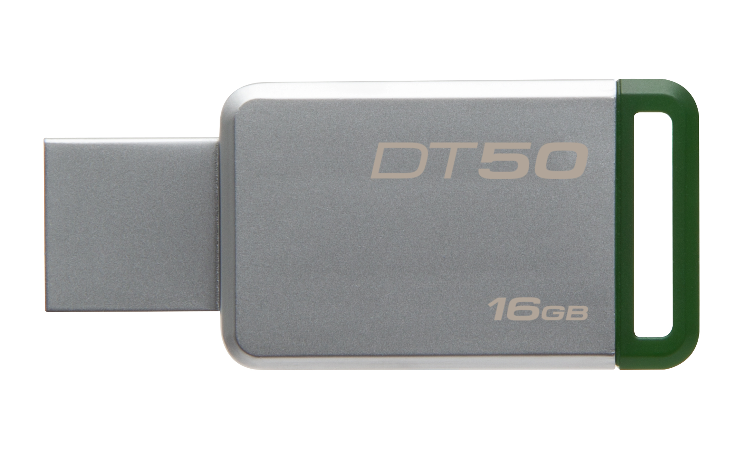 Kingston Technology DataTraveler 50 16GB unità flash USB USB tipo A 3.2 Gen 1 (3.1 Gen 1) Verde, Argento