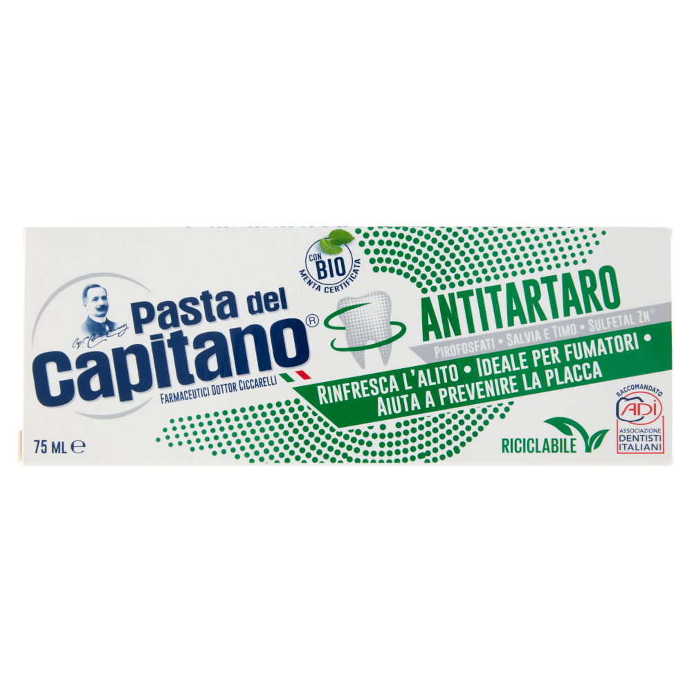 Pasta del Capitano Antitartaro 75 ML