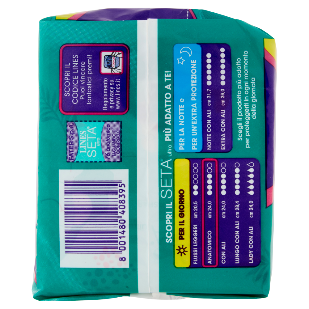 Lines Seta ultra anatomico 16 pz