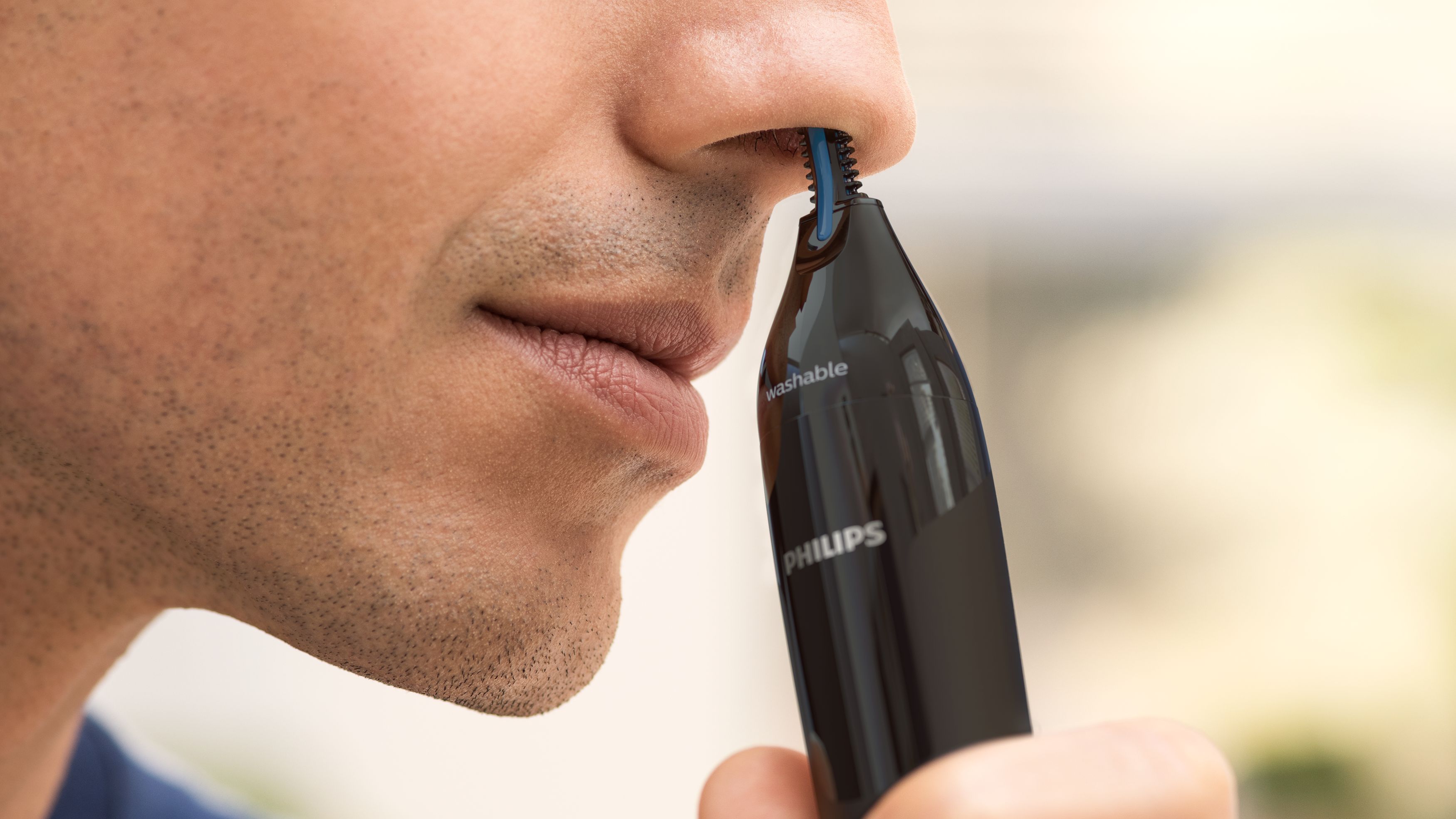 Philips Norelco NOSETRIMMER Series 1000 Nose trimmer series 1000 NT1650/16 Rifinitore per naso e orecchie