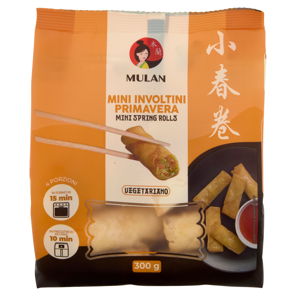 Mulan Mini Involtini Primavera 300 g