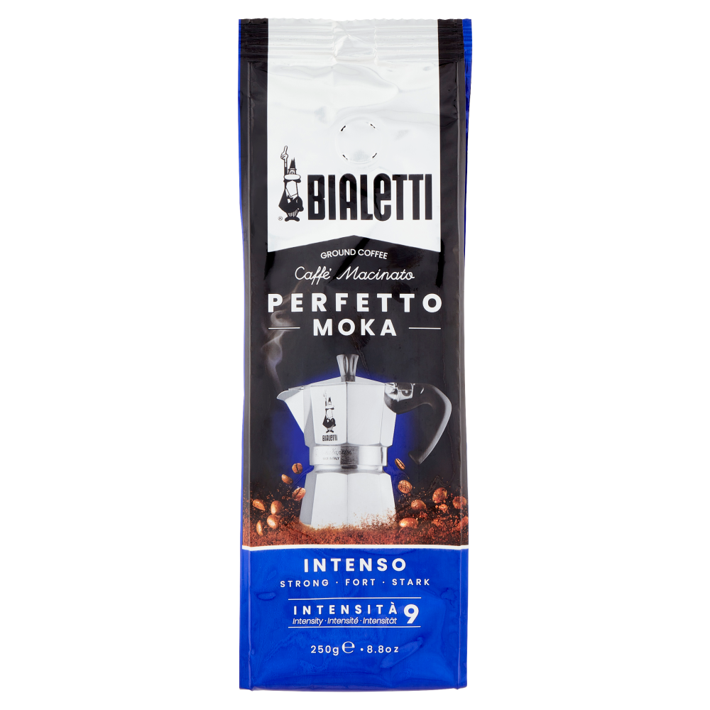 Bialetti Caffè Macinato Perfetto Moka Intenso 250 g
