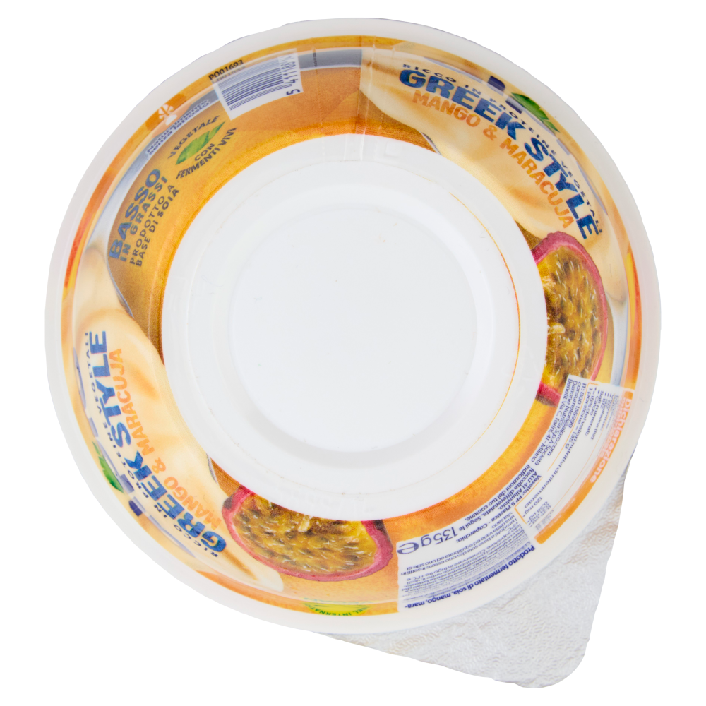 ALPRO GREEK STYLE, Alternativa Vegetale allo Yogurt, Mango&Maracuja,Naturalmente Senza Lattosio,135g