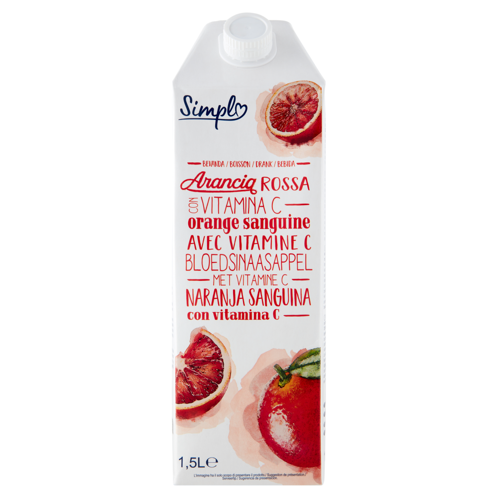 Simpl Bevanda Arancia Rossa con Vitamina C 1,5 L