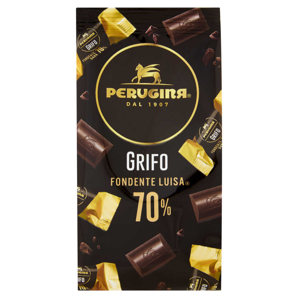 PERUGINA Grifo Fondente 70% Cioccolatini Fondenti Sacchetto 180g
