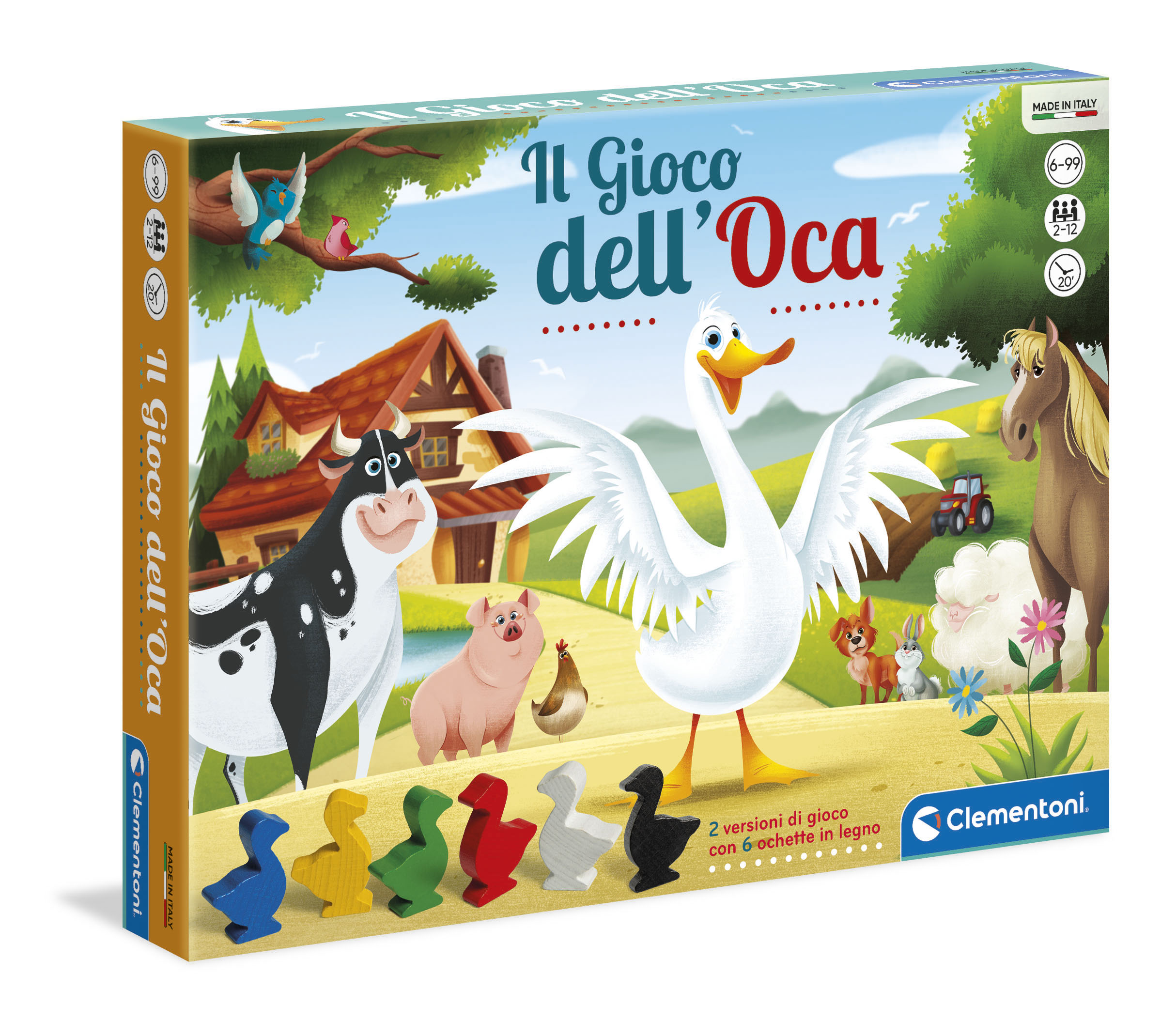 Clementoni Play Creative - Il Gioco Dell'Oca
