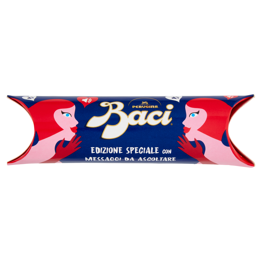 BACI PERUGINA Classico Cioccolatini Fondenti ripieni al Gianduia Tubo 37,5g