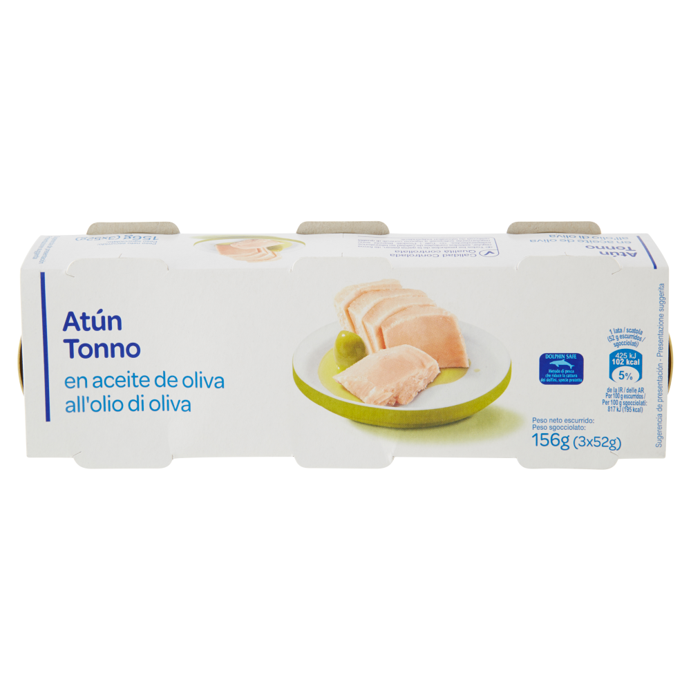 Tonno all'olio di oliva 3 x 80 g