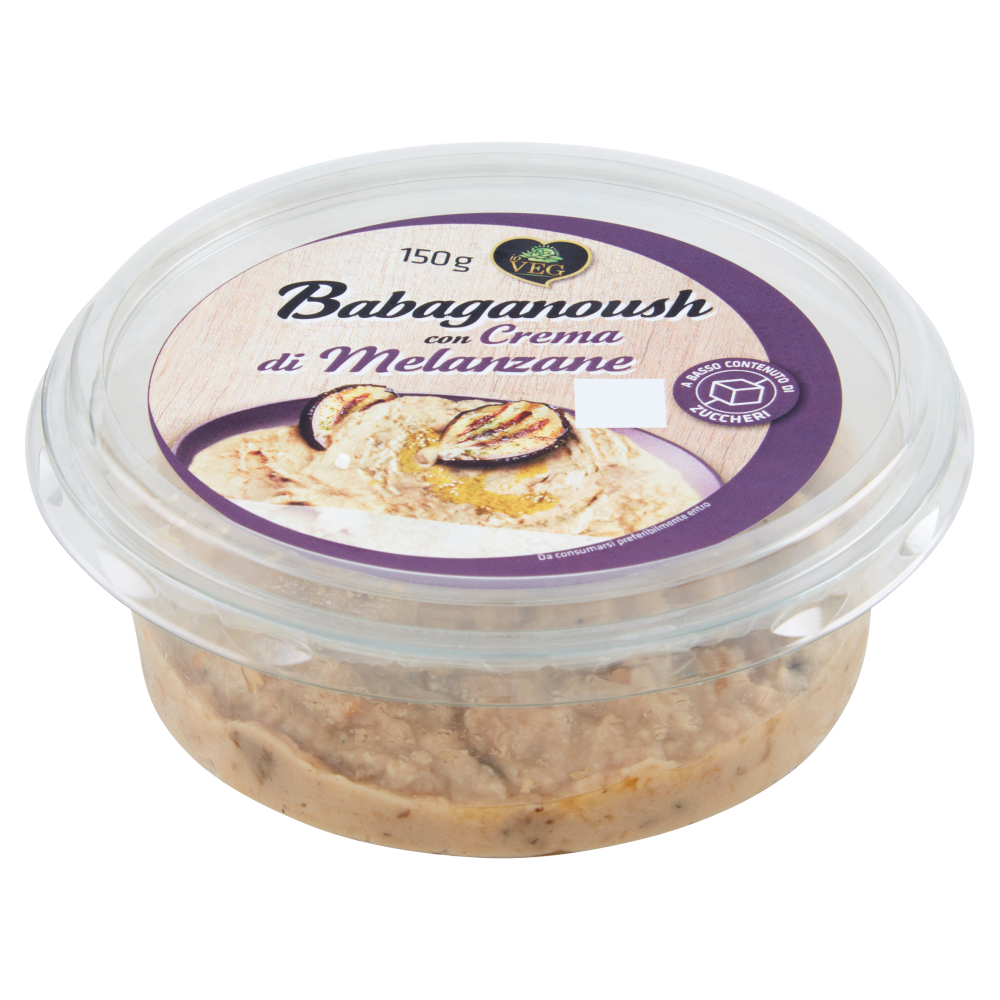 io VEG Babaganoush con Crema di Melanzane 150 g
