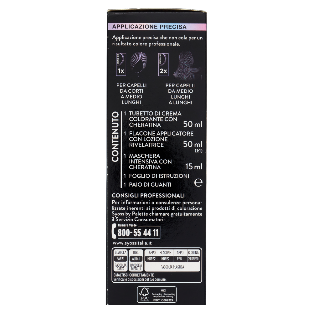 Syoss By Palette Colorazione Permanente 4_65 Castano Cioccolato Ramato