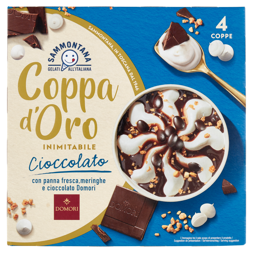 Sammontana Coppa d'Oro Cioccolato 4 x 90 g