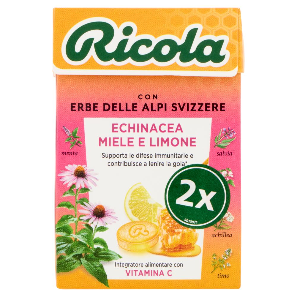 Ricola Echinacea Miele e Limone 2 x 50 g