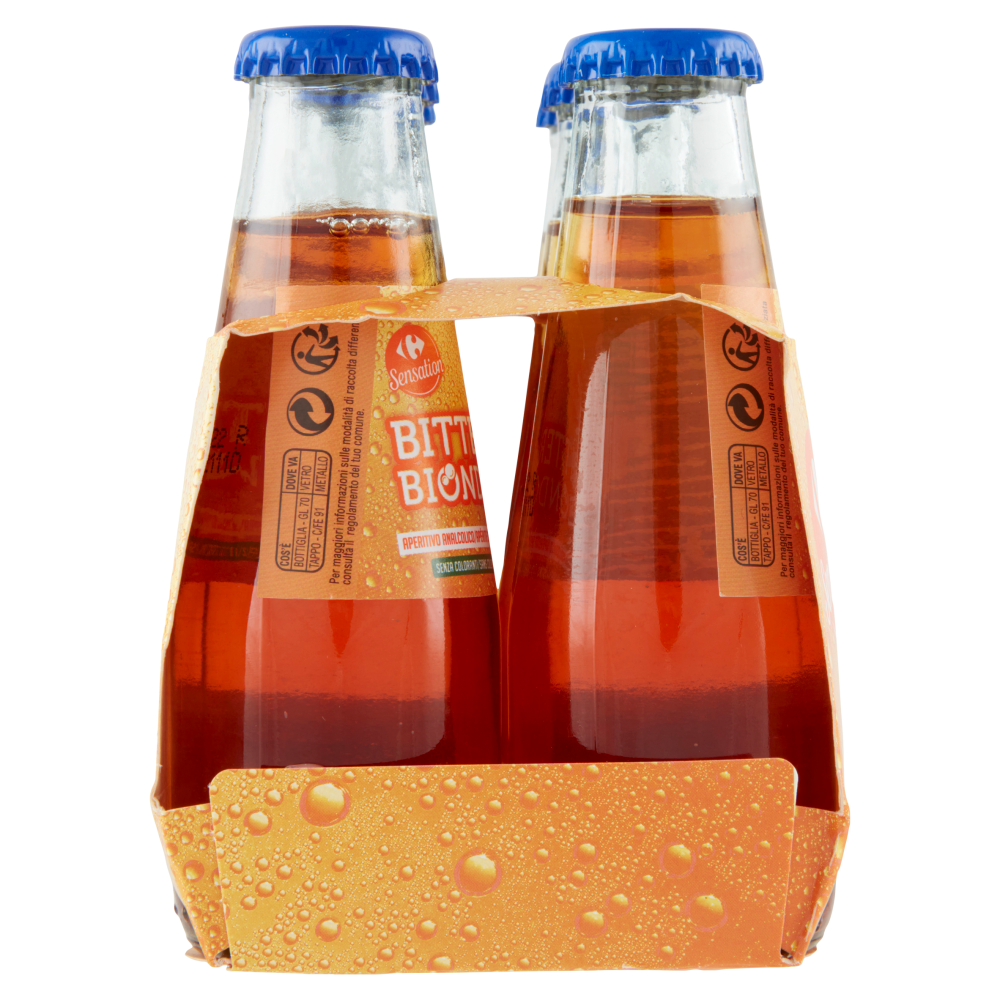 Carrefour Sensation Bitter Biondo 6 x 100 ml