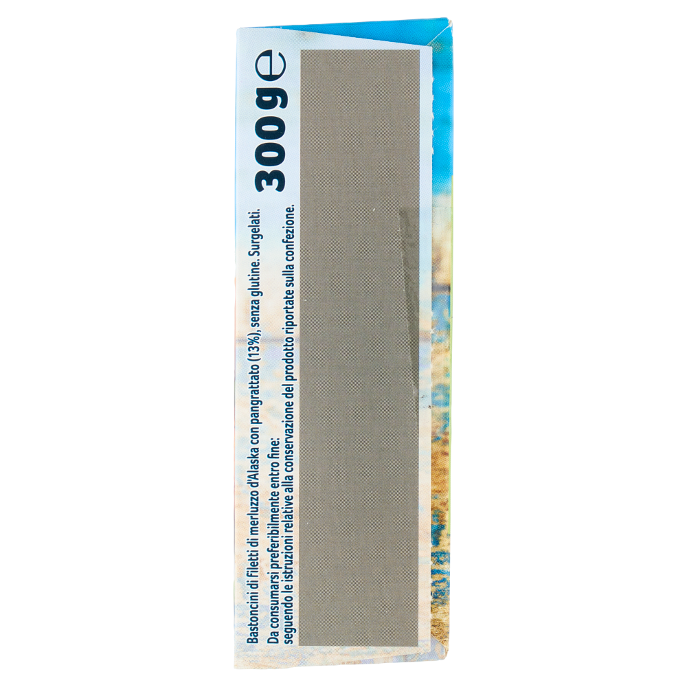 Capitan Findus 10 Bastoncini senza glutine con 100% Filetti di Merluzzo 300 g