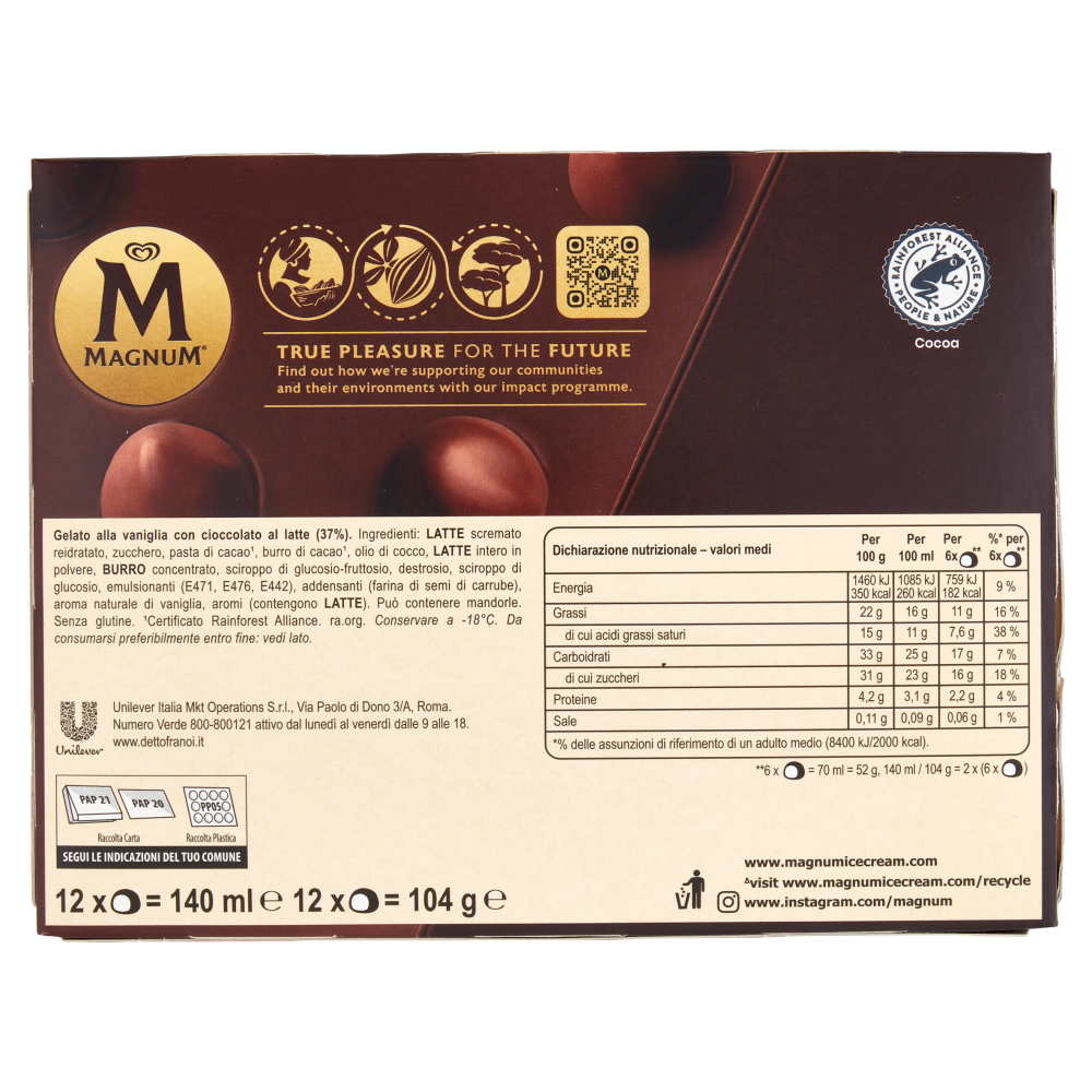 Magnum bomboniera Classic 12 Gelati 104 g