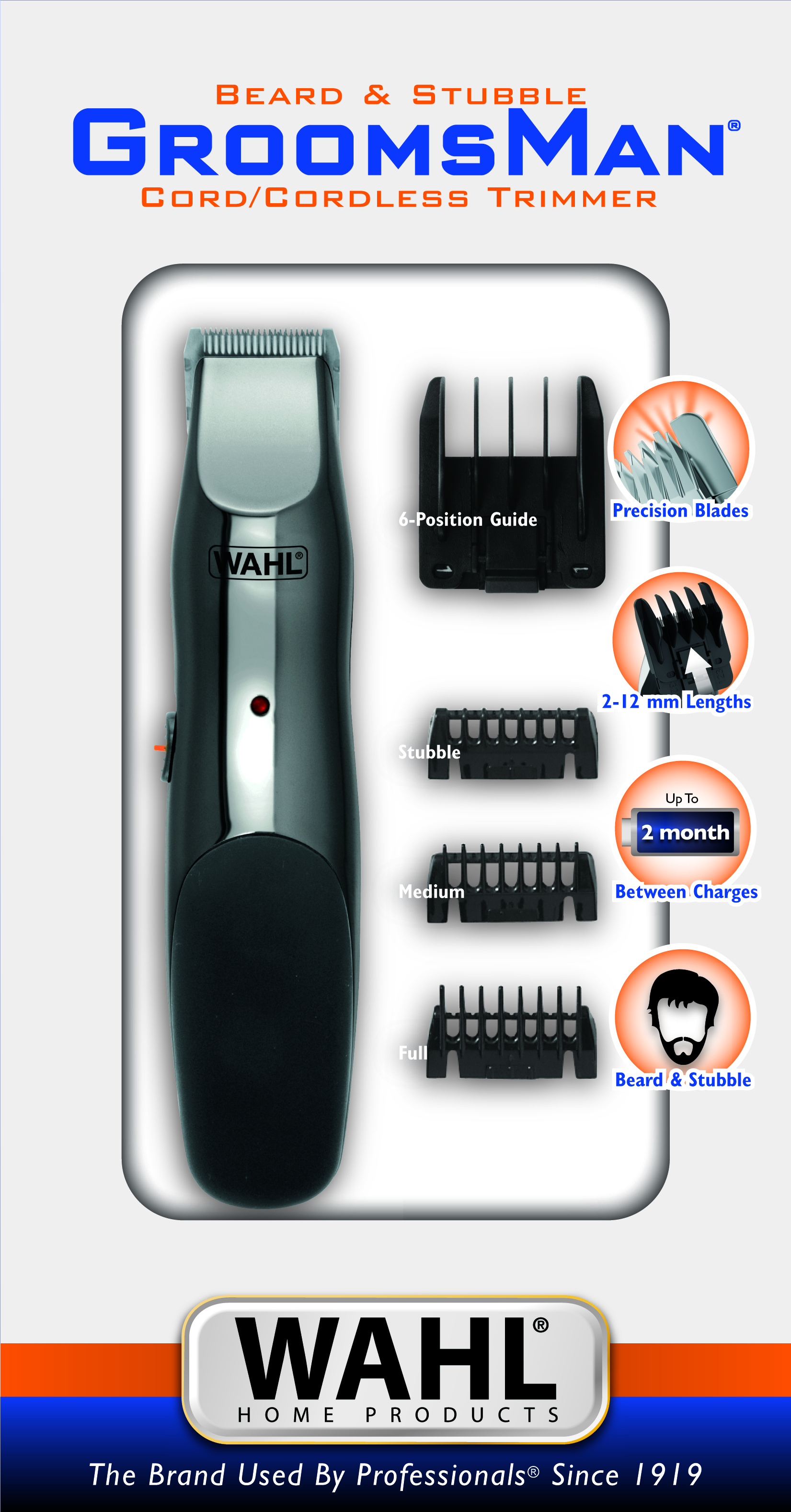 Wahl Groomsman Rechargeable