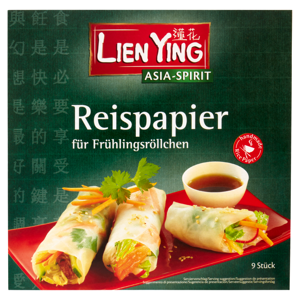 Lien Ying Asia-Spirit Reispapier 9 pezzi 50 g