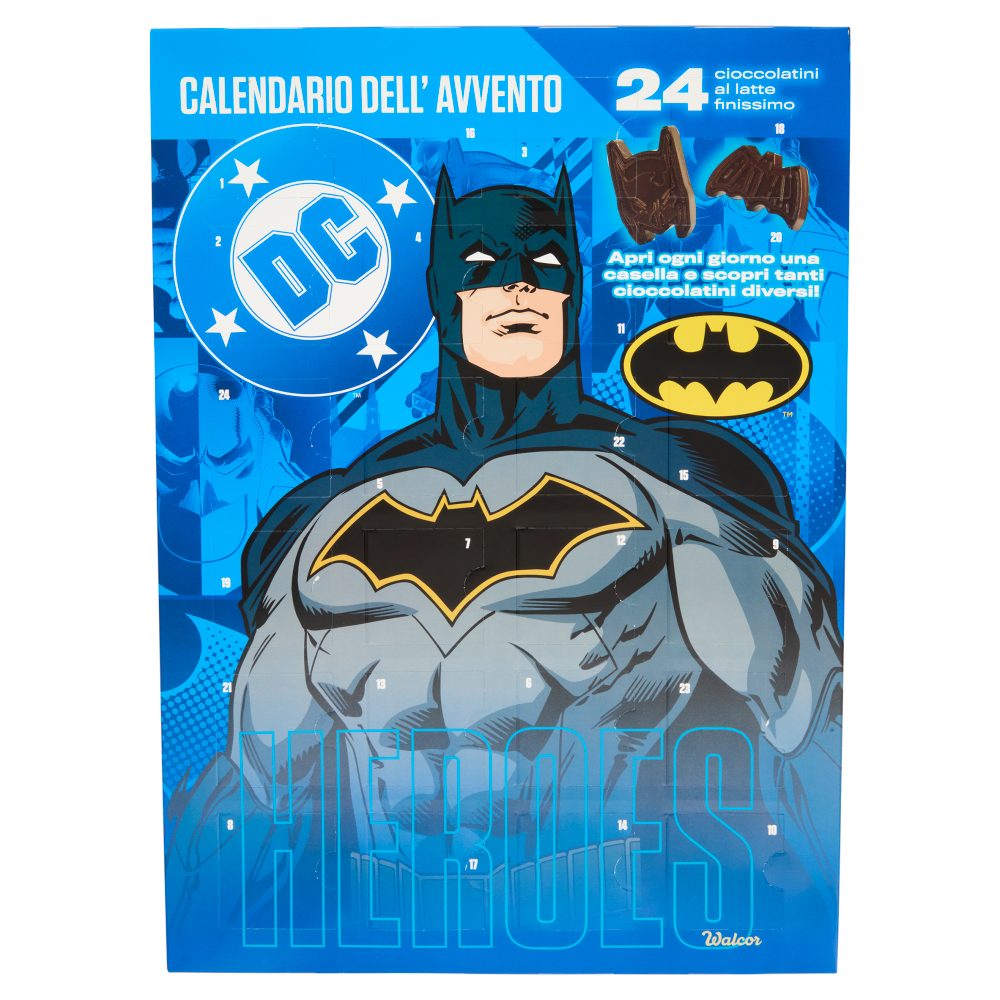 Walcor Calendario dell'Avvento DC Heroes Batman 200 g