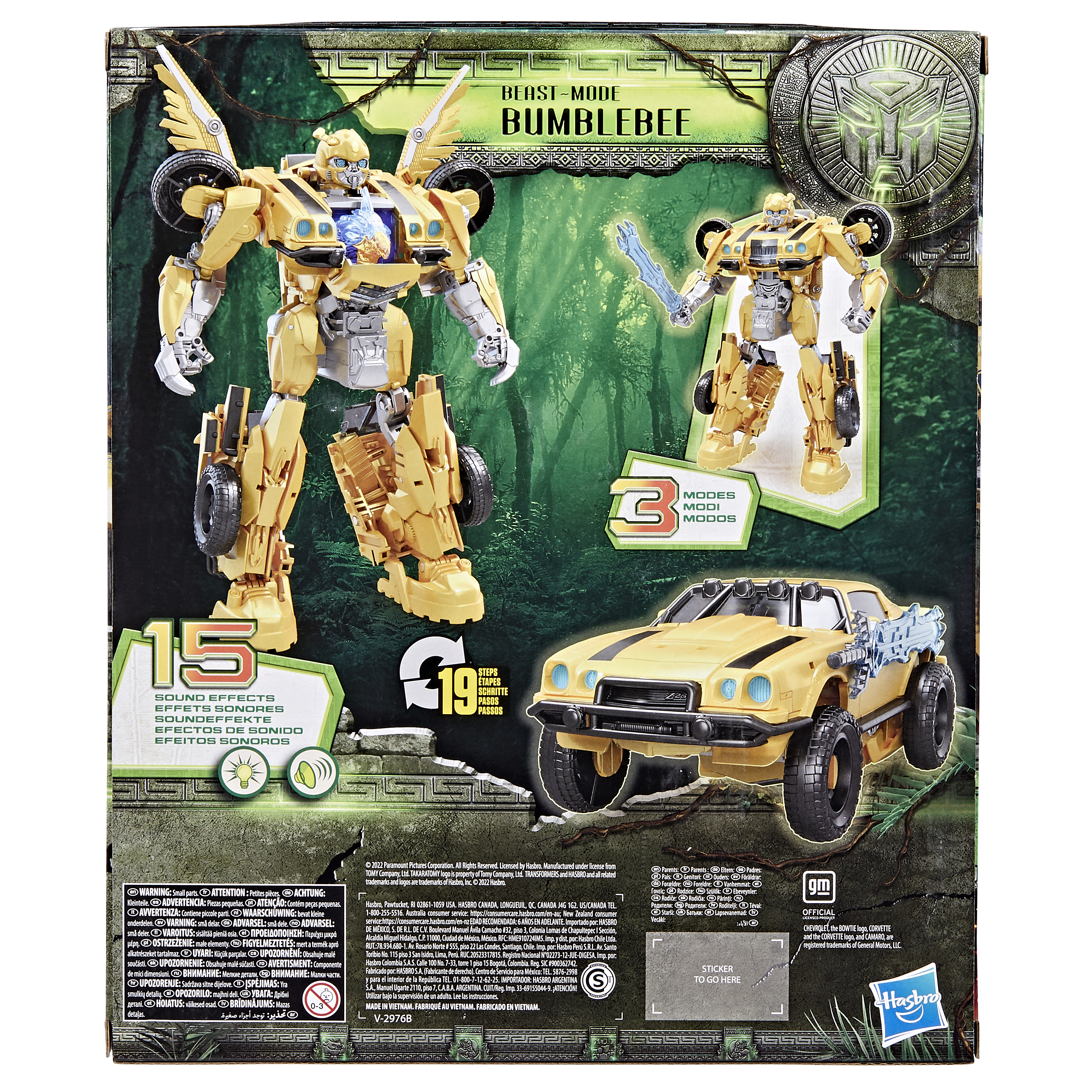 Transformers Beast Mode Bumblebee