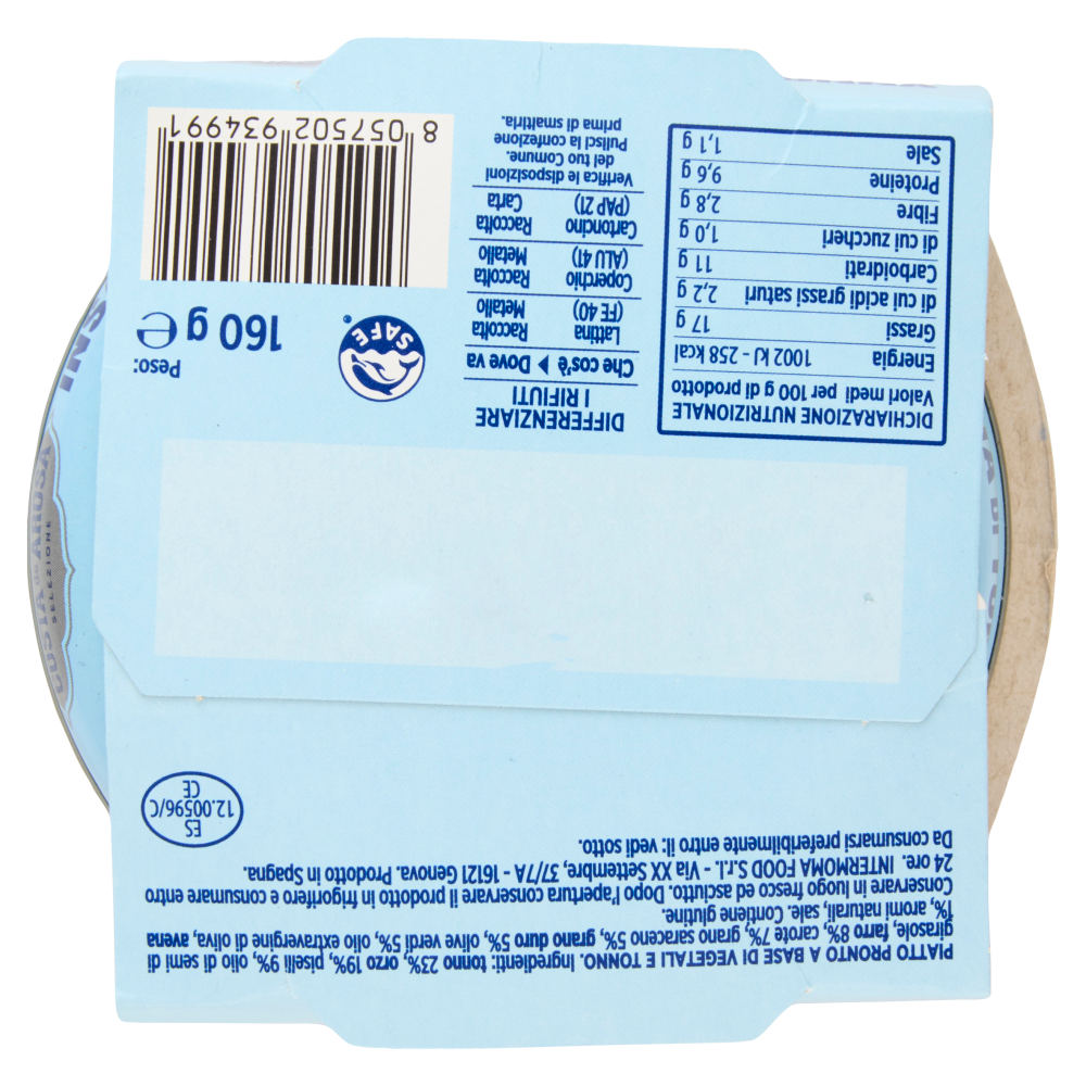 Costa de Arosa Insalatonna 5 Cereali 160 g