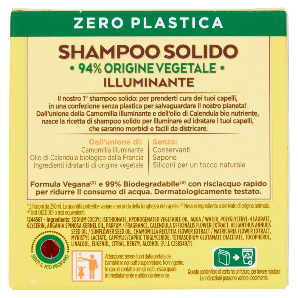 Shampoo Solido Garnier Ultradolce Camomilla e Miele Carrefour