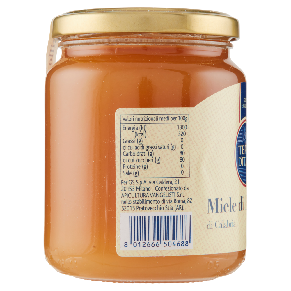 Terre d'Italia Miele di Eucalipto di Calabria 500 g