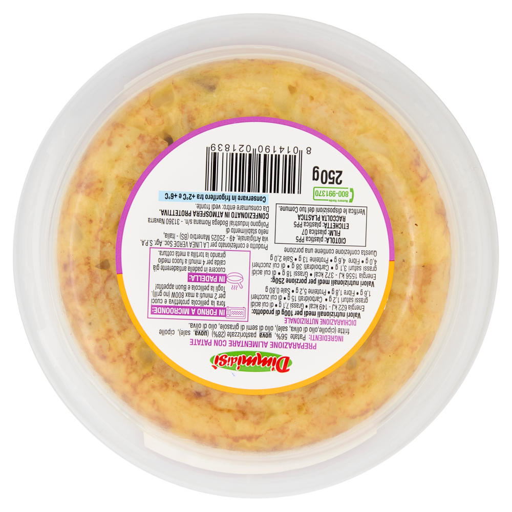 DimmidiSì Tortilla fresca classica 250 g