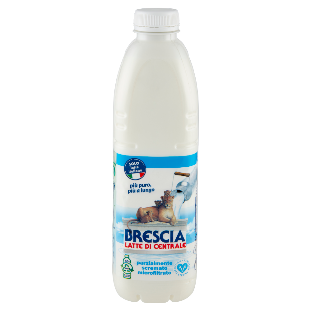 Brescia Latte di Centrale parzialmente scremato microfiltrato 1000 ml