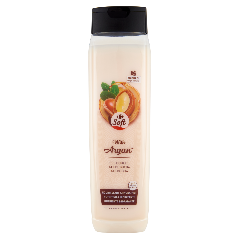Carrefour Soft with Argan* Gel Doccia 750 ml