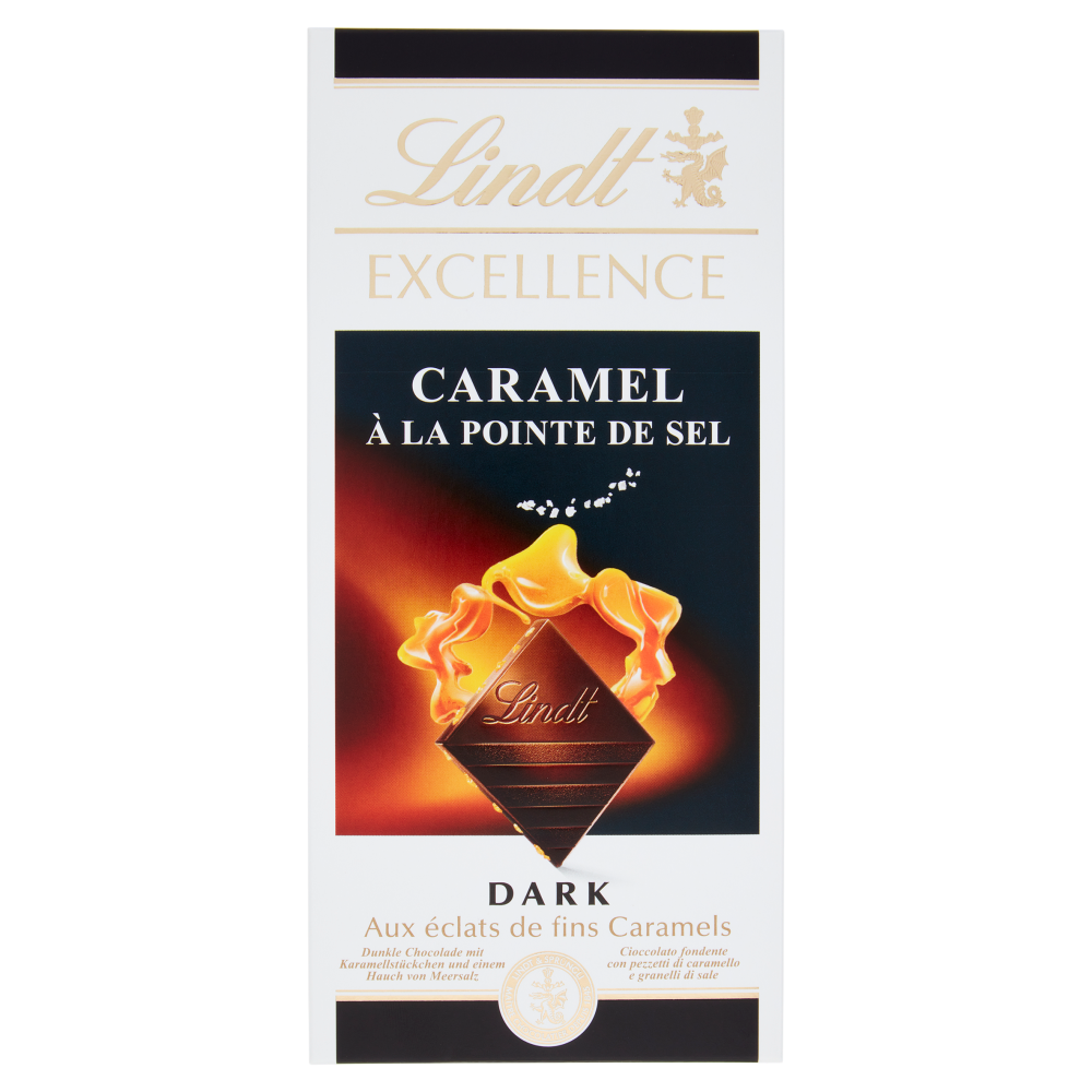 Lindt Excellence Tavoletta Caramello Salato 100 g