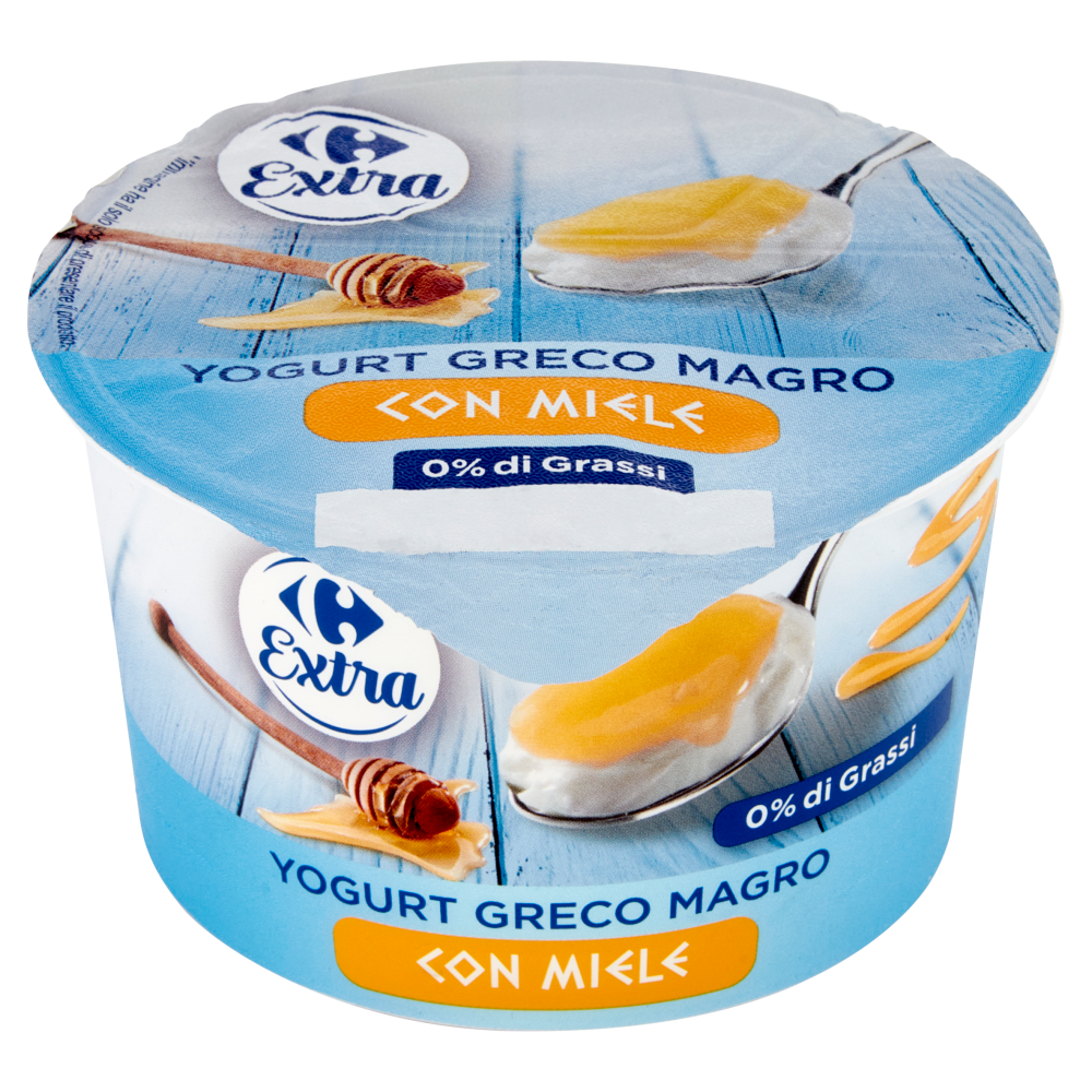 Carrefour Extra Yogurt Greco Magro con Miele 150 g